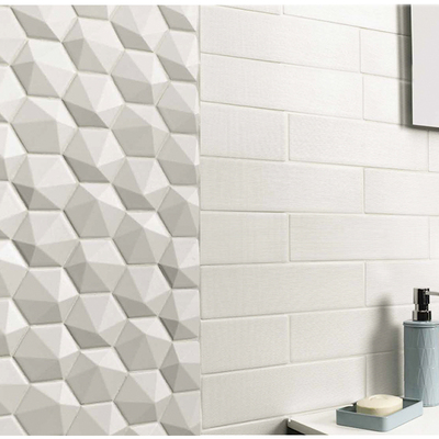 3d Tile Matte Hexagon Ceramic Mosaic Tile