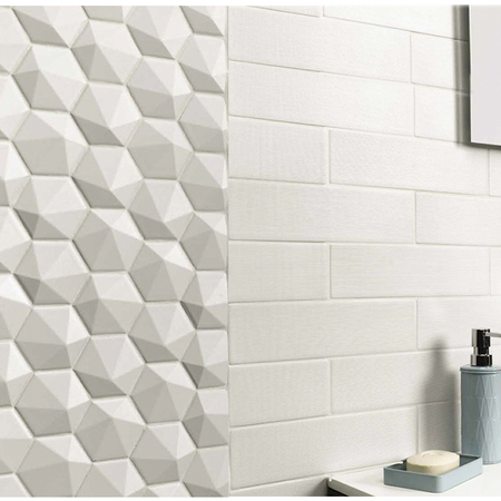3d Tile Matte Hexagon Ceramic Mosaic Tile