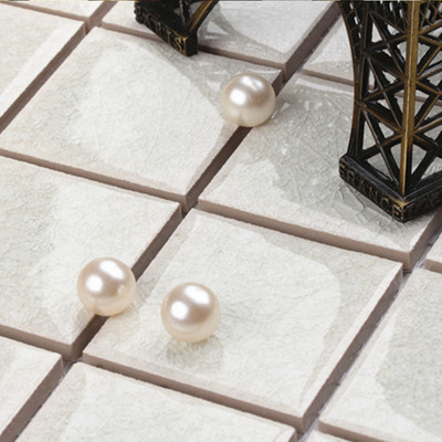 China factory heavy crackle porcelain mosaic glazed ceramic outdoor non-slip swimming pool tiles