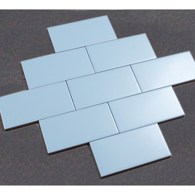 Tv Backdrop Home Building Materials Kitchen 75*150 Sky Blue Backsplash Ceramic Subway Tile